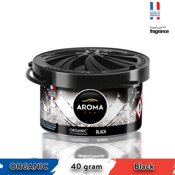 Sáp thơm ô tô Aroma Organic Black