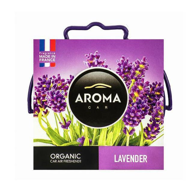 Sáp thơm ô tô Aroma Organic Lavender - Pháp