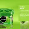 Sáp thơm ô tô Aroma Organic Green Apple mùi táo Pháp