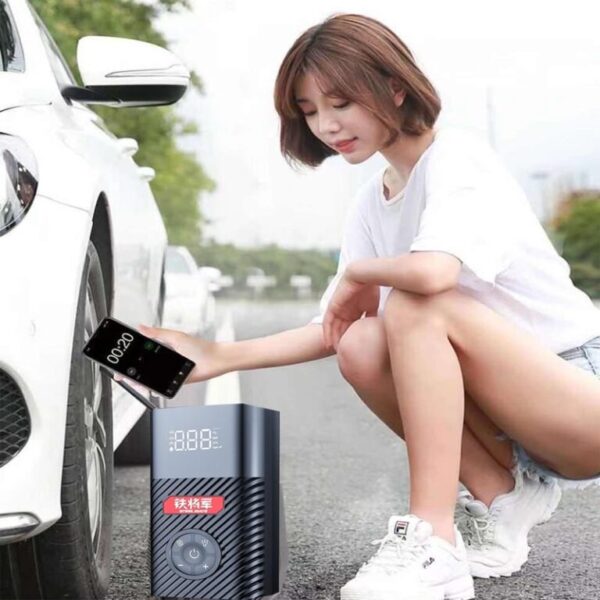 Bơm Lốp Ô Tô Không Dây Steelmate P08 Chính Hãng