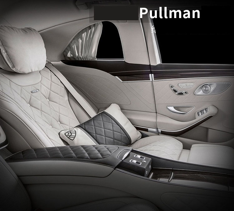 Gối tựa lưng ô tô cao cấp bằng da NAPPA Mercedes Maybach Pullman