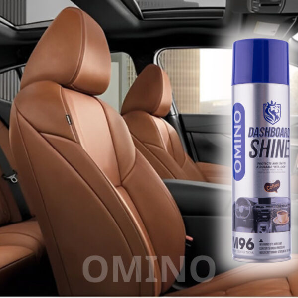Xịt Dưỡng Bóng Nội Thất, Ghế Da Ô Tô Hương Cafe OMINO