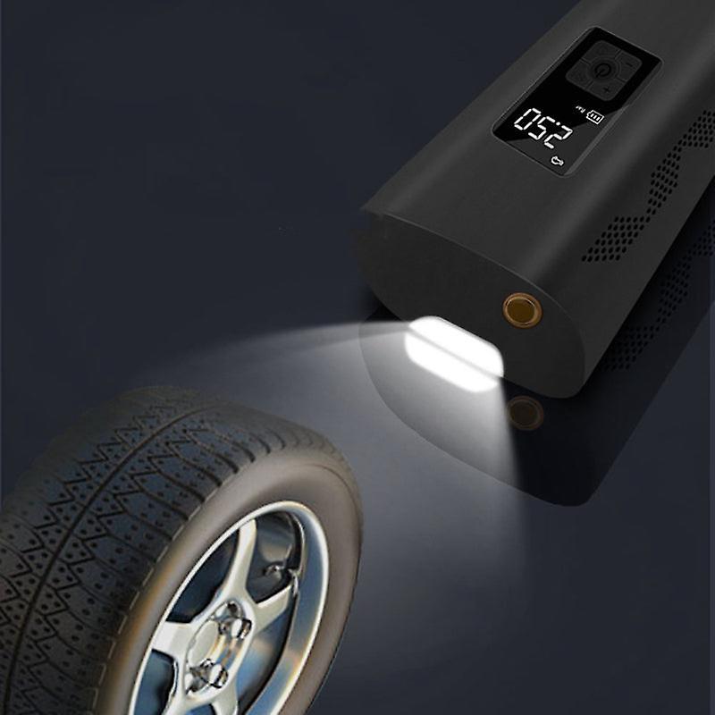Bơm lốp mini dùng pin sạc cao cấp hoặc dùng điện 12V