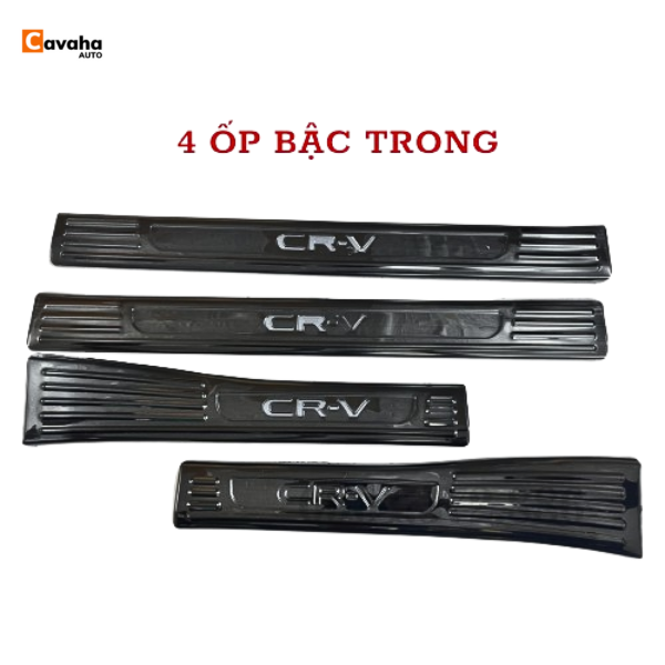 Ốp Bậc Cửa Xe Honda CRV 2017-2024 Titan