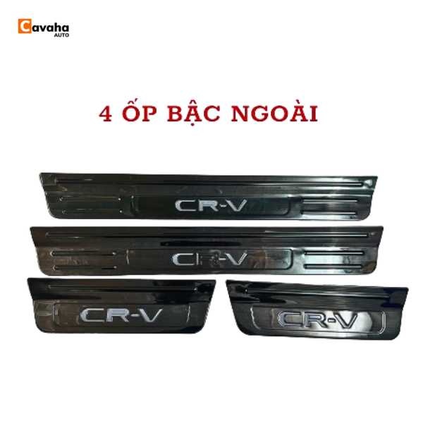 Ốp Bậc Cửa Xe Honda CRV 2017-2024 Titan