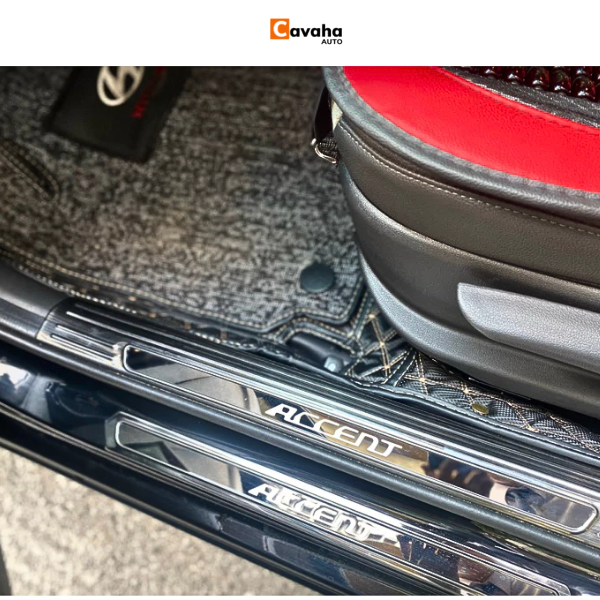 Ốp Bậc Cửa Xe Hyundai Accent 2018-2021 Titan
