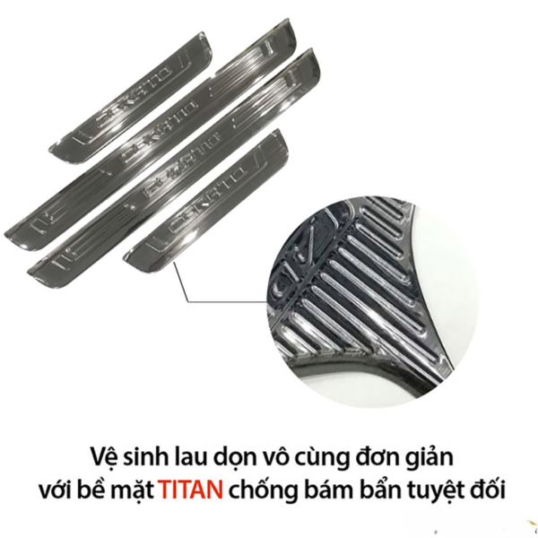 Ốp Bậc Cửa Xe Kia Cerato 2019-2021 Titan