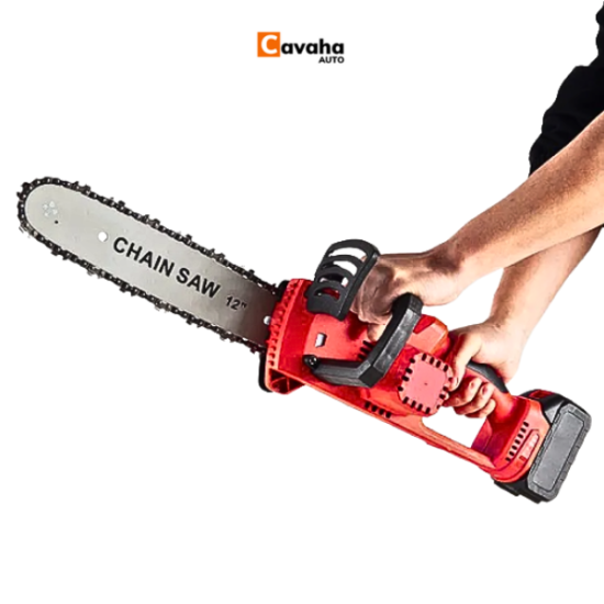 cưa xích cầm tay chạy pin